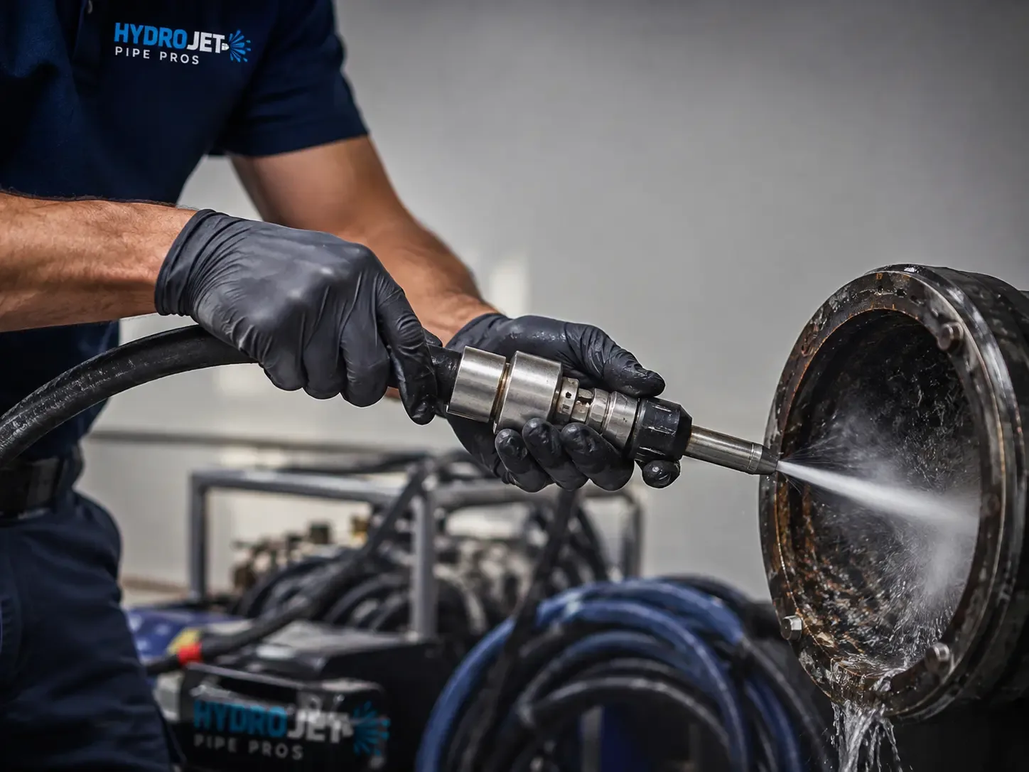 Hydro Jet Pipe Descaling in Montgomery, TX